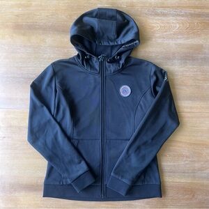 Ovation Black Hooded Equestrian Lifestyle Jacket